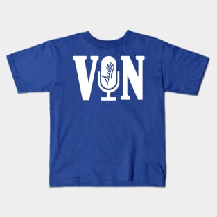 Vin Scully - Microphone Kids T-Shirt